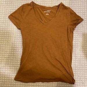 Orange/brown v-neck t-shirt from Universal Thread